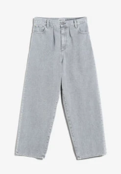 Armedangels Dry Black® Loose Fit High Waist Cropped -Armedangels aanike dry black powder grey 10