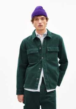 Armedangels Denim Jacket Regular Fit Made Of Recycled Cotton -Armedangels aanoj teal01 stone