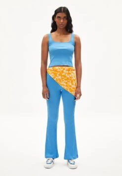 Armedangels Rib-Top Slim Fit Made Of Organic Cotton Mix -Armedangels aanong blueniverse01 06