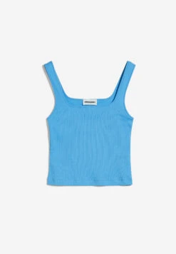 Armedangels Rib-Top Slim Fit Made Of Organic Cotton Mix -Armedangels aanong blueniverse01 10