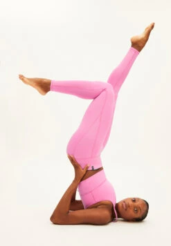 Armedangels Activewear Leggings Made Of Polyamide Mix (recycled) 10 Armedangels Activewear Leggings Made Of Polyamide Mix (recycled) -Armedangels aasana li raspberry pink bright lime 05