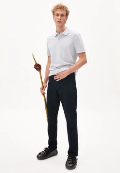 Armedangels Chino Pants Regular Fit Made Of Organic Cotton Mix -Armedangels aathan night sky01 05
