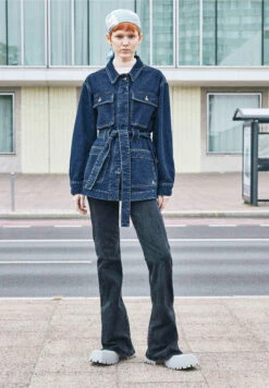 Armedangels Flared Cut Denim Mid Waist Made Of Organic Cotton Mix -Armedangels anamaa anchor 08