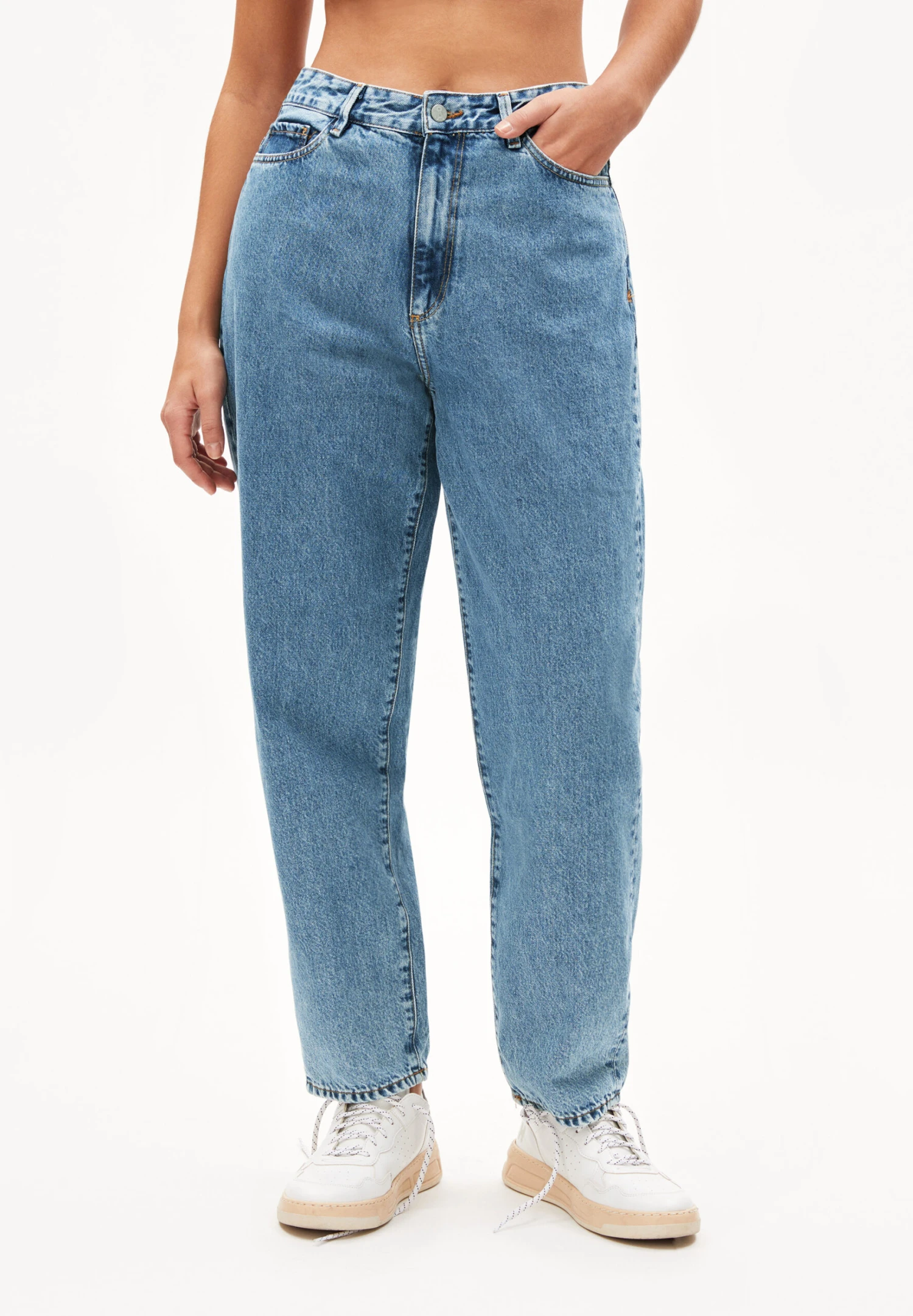 Armedangels High Waist Loose Fit Made Of Organic Cotton Mix 9 Armedangels High Waist Loose Fit Made Of Organic Cotton Mix - Image 7