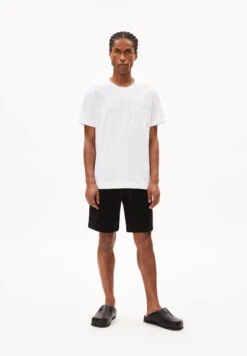 Armedangels T-Shirt Relaxed Fit Made Of Organic Cotton -Armedangels bazaao flamE white01 06