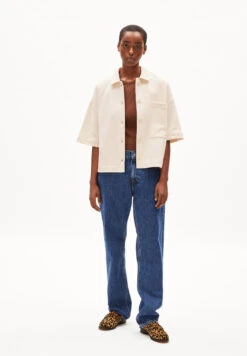 Armedangels Sweat Jacket Loose Fit Made Of Organic Cotton -Armedangels benedettaa undyed01 06