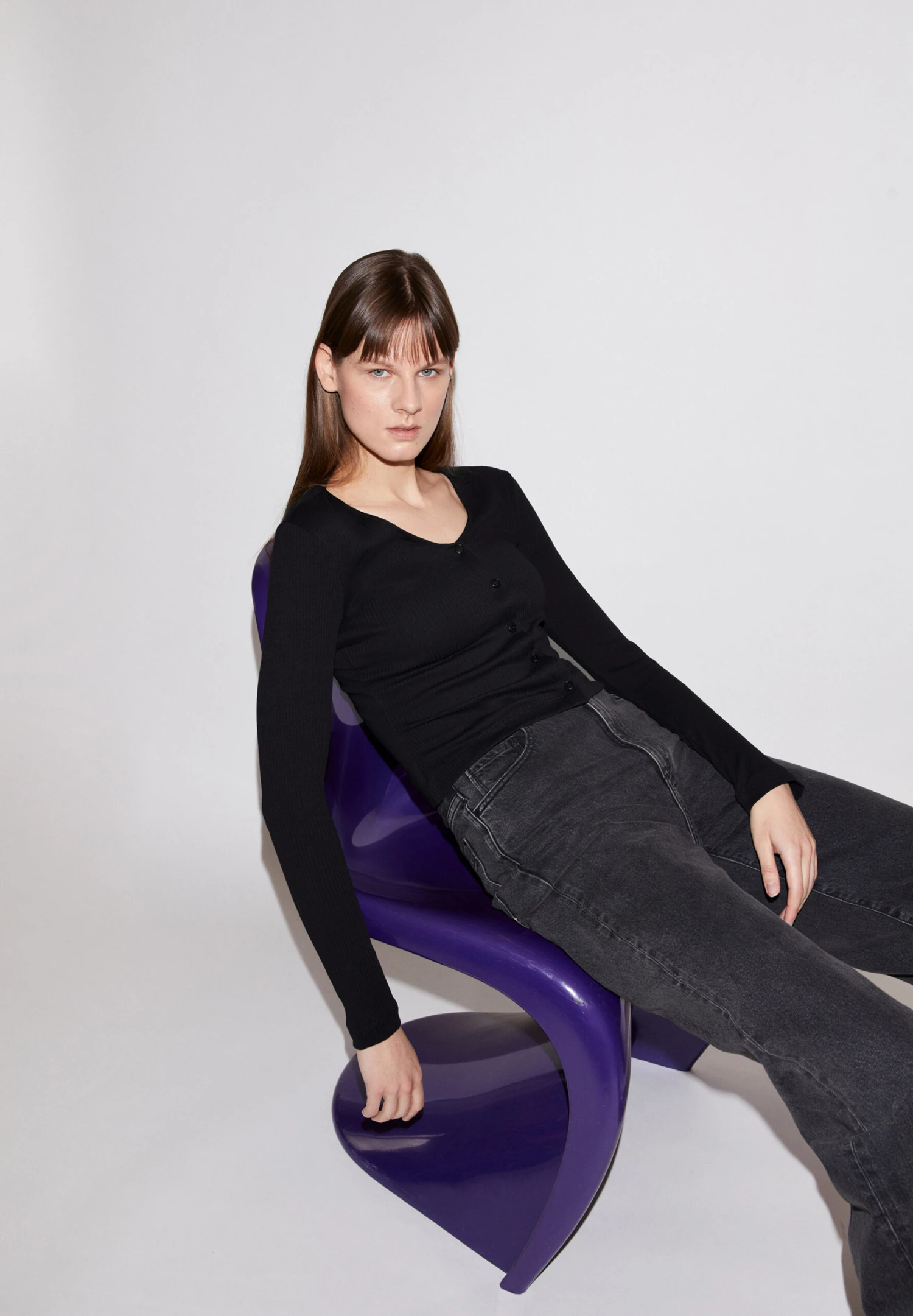 Armedangels Rib Longsleeve Made Of Organic Cotton Mix 5 Armedangels Rib Longsleeve Made Of Organic Cotton Mix - Image 3