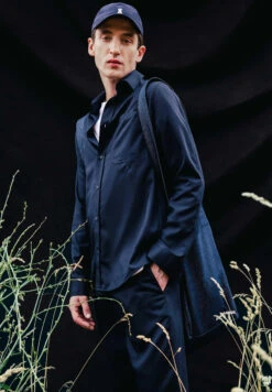 Armedangels Shirt Relaxed Fit Made Of TENCEL™ Lyocell -Armedangels boisaa night sky 05