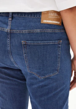 Armedangels Boyfriend Fit Mid Waist Ankle Made Of Organic Cotton Mix -Armedangels cayaa tarpa dark 04 medium