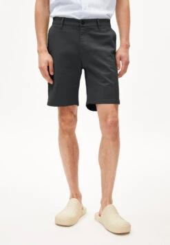 Armedangels Shorts Regular Fit Made Of Organic Cotton Mix -Armedangels daan03 graphite