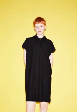 Armedangels Sweat Dress Loose Fit Made Of Organic Cotton -Armedangels dalikaa black01 05