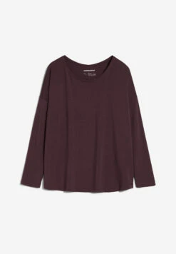 Armedangels Activewear Longsleeve Made Of TENCEL™ Lyocell Mix -Armedangels dayitaa fudge01 10