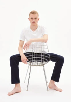 Armedangels Straight Fit Denim Made Of Organic Cotton -Armedangels dylaano rinse01 05