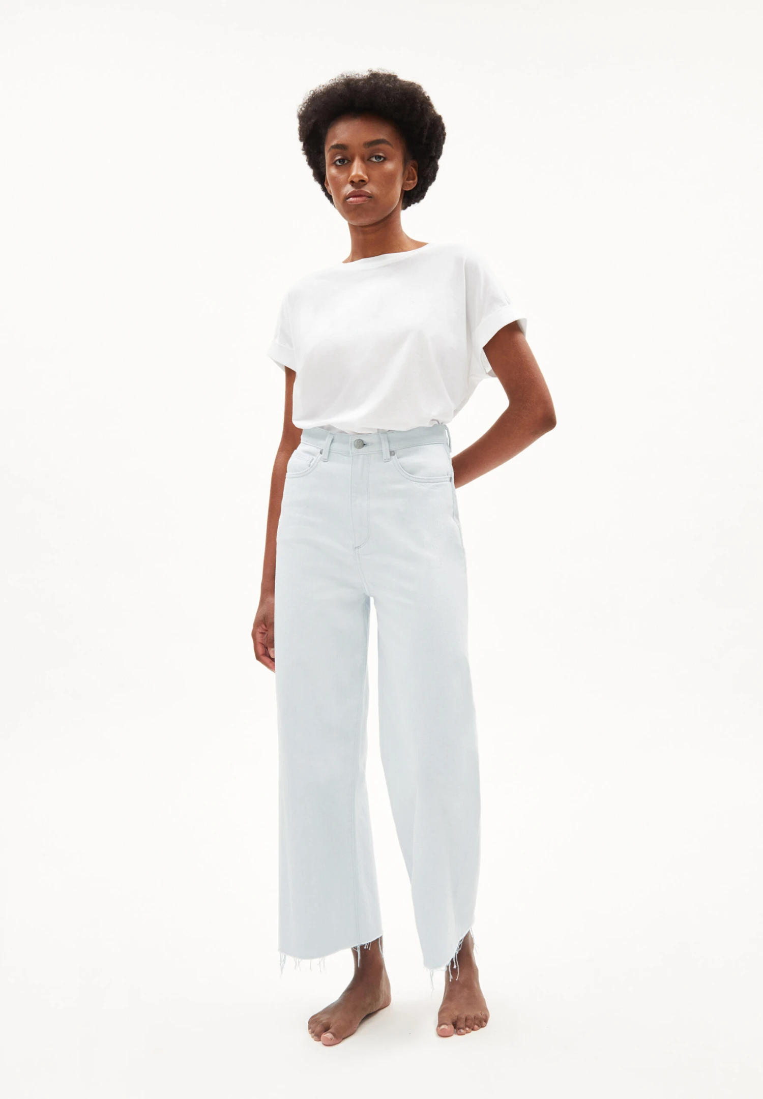 Armedangels Denim High Waist Wide Leg Made Of Organic Cotton Mix 6 Armedangels Denim High Waist Wide Leg Made Of Organic Cotton Mix - Image 4