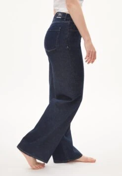 Armedangels High Waist Wide Leg Made Of Organic Cotton Hemp Mix -Armedangels enijaa hemp ra 0801 medium