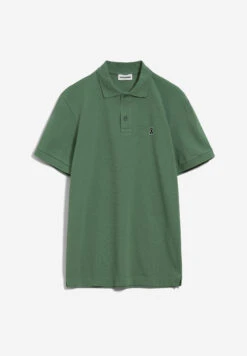 Armedangels Polo T-Shirt Made Of Organic Cotton -Armedangels faabao myrtales 10