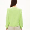 Armedangels Sweatshirt Made Of Organic Cotton Mix -Armedangels fabiaa light lime01 02