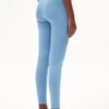 Armedangels Leggings Regular Fit Made Of Organic Cotton Mix -Armedangels faribaa iceberg blue01 02