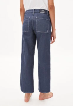 Armedangels Straight Fit Mid Waist Ankle Made Of Organic Cotton Mix