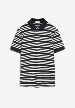 Armedangels T-Shirt Regular Fit Made Of Organic Cotton -Armedangels fibraa stripes night sky01 10