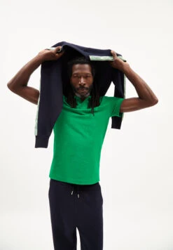 Armedangels Polo T-Shirt Regular Fit Made Of Organic Cotton -Armedangels fibraas flash green 05