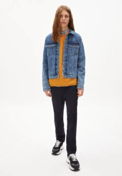 Armedangels Denim Jacket Regular Fit Made Of Organic Cotton Mix -Armedangels gaatis retro used wash 06