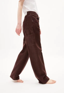 Armedangels Loose Fit Denim Made Of Recycled Cotton -Armedangels haayi carpenter dark swamp 08