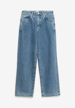 Armedangels Baggy Fit Denim Made Of Recycled Cotton -Armedangels haayi indigo stone01 10