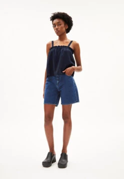 Armedangels Top Relaxed Fit Made Of TENCEL™ Lyocell -Armedangels haraldaa night sky01 06