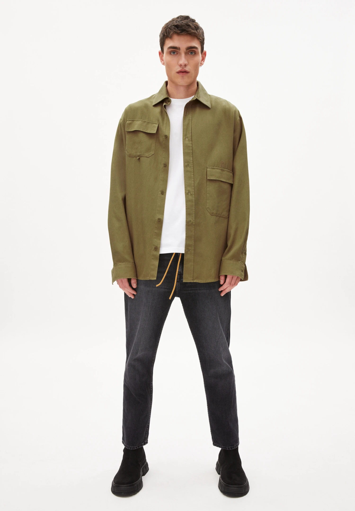 Armedangels Overshirt Relaxed Fit Made Of TENCEL™ Lyocell Mix 6 Armedangels Overshirt Relaxed Fit Made Of TENCEL™ Lyocell Mix - Image 4