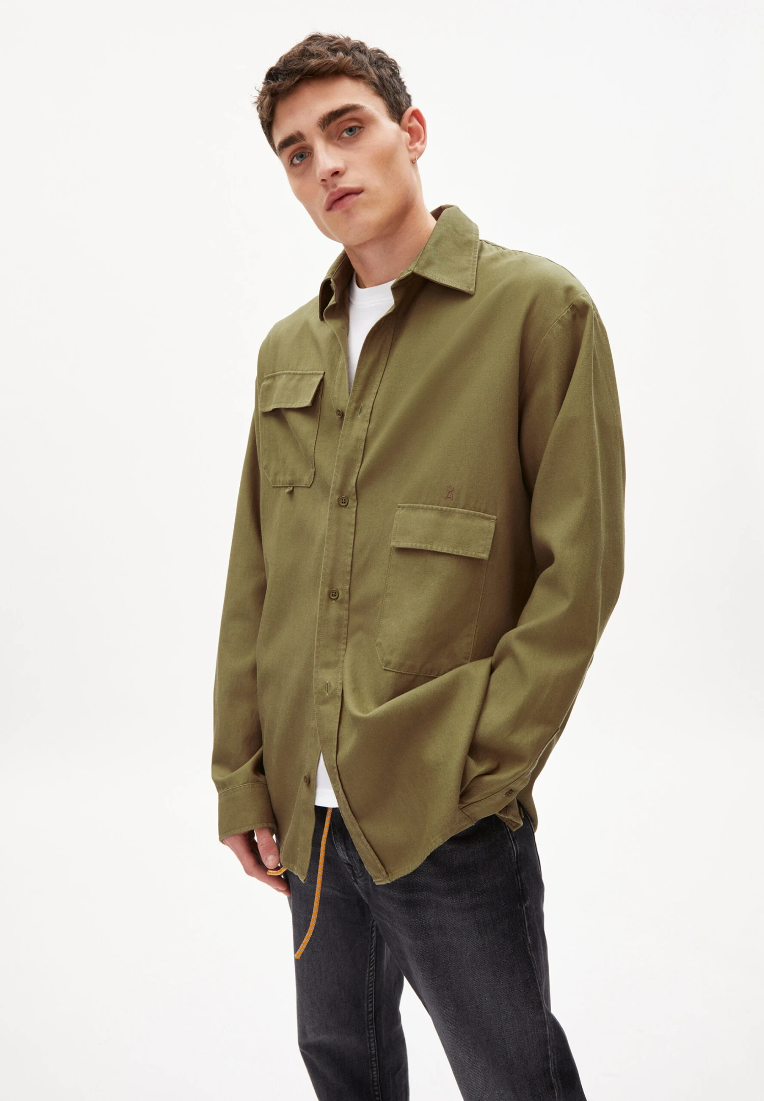 Armedangels Overshirt Relaxed Fit Made Of TENCEL™ Lyocell Mix 9 Armedangels Overshirt Relaxed Fit Made Of TENCEL™ Lyocell Mix - Image 7