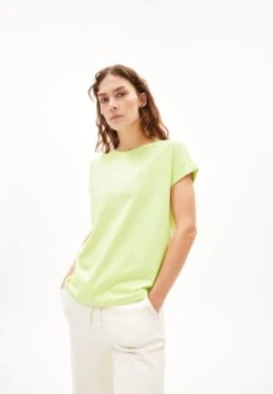 Armedangels T-Shirt Loose Fit Made Of Organic Cotton 13 Armedangels T-Shirt Loose Fit Made Of Organic Cotton -Armedangels idaara light01 lime