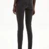 Armedangels Skinny Fit High Waist Made Of Organic Cotton Mix -Armedangels ingaa washed down blac02 02
