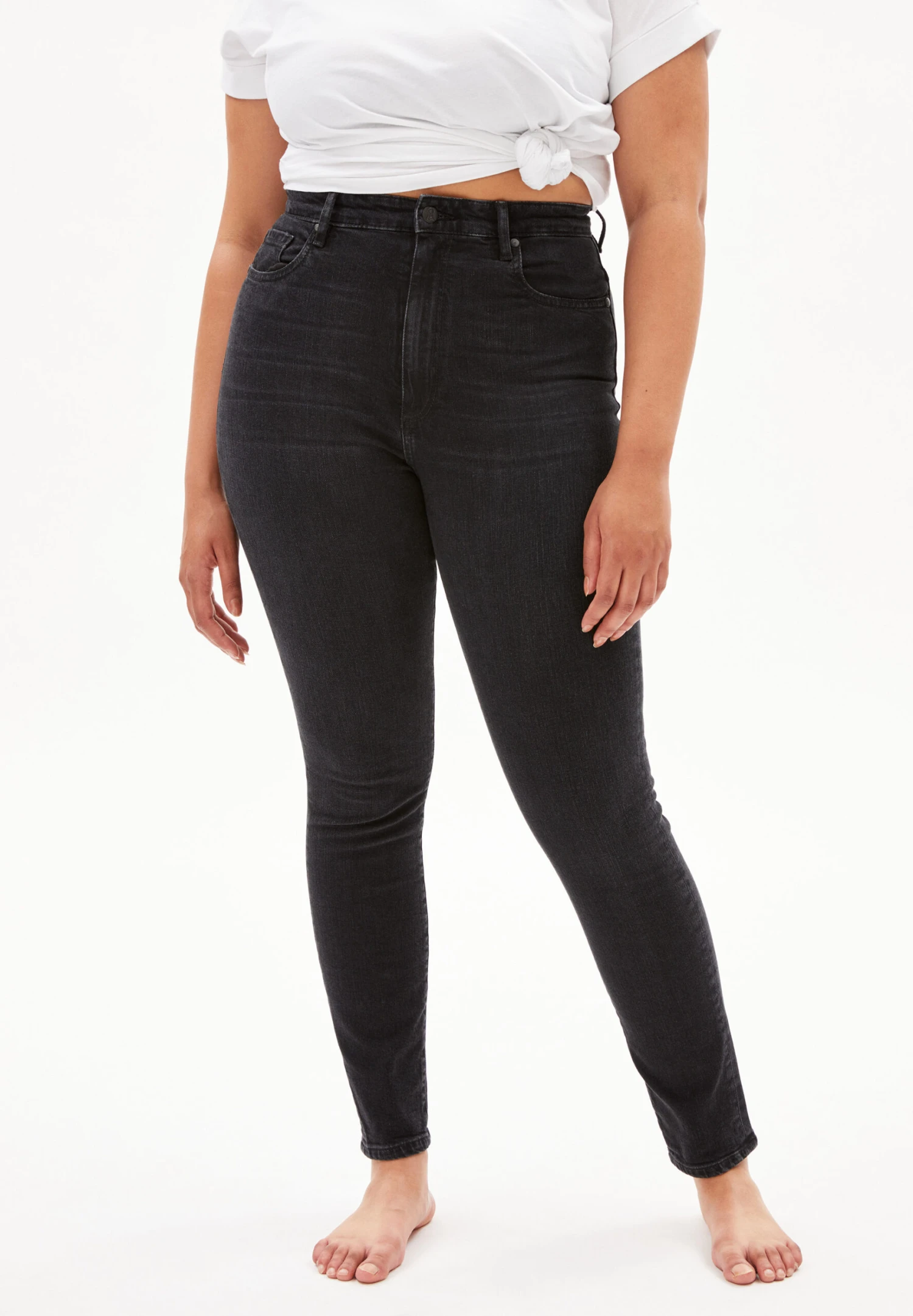 Armedangels Skinny Fit High Waist Made Of Organic Cotton Mix 12 Armedangels Skinny Fit High Waist Made Of Organic Cotton Mix - Image 10