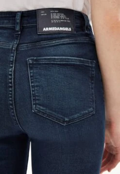 Armedangels Skinny Fit High Waist Made Of Organic Cotton Mix -Armedangels ingaa x stretch neptune blue 03