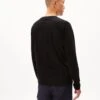 Armedangels Longsleeve Slim Fit Made Of Organic Cotton -Armedangels jaanono black 02