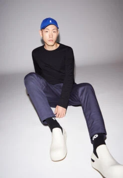 Armedangels Longsleeve Slim Fit Made Of Organic Cotton -Armedangels jaanono black 05