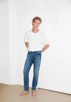 Armedangels Slim Fit Denim Made Of Organic Cotton Mix -Armedangels jaari x stretch rainstorm01 05