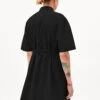 Armedangels Woven Dress Oversized Fit Made Of Organic Cotton 2 Armedangels Woven Dress Oversized Fit Made Of Organic Cotton -Armedangels jaasmyn black01 02