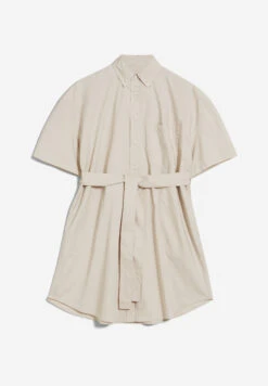Armedangels Woven Dress Oversized Fit Made Of Organic Cotton -Armedangels jaasmyn light desert01 10