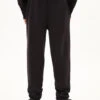 Armedangels Sweat Pants Relaxed Fit Made Of Organic Cotton Mix -Armedangels kaabono premium black01 02