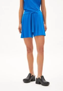Armedangels Shorts Made Of LENZING™ ECOVERO™ Mix -Armedangels kaaro li warm01 blue