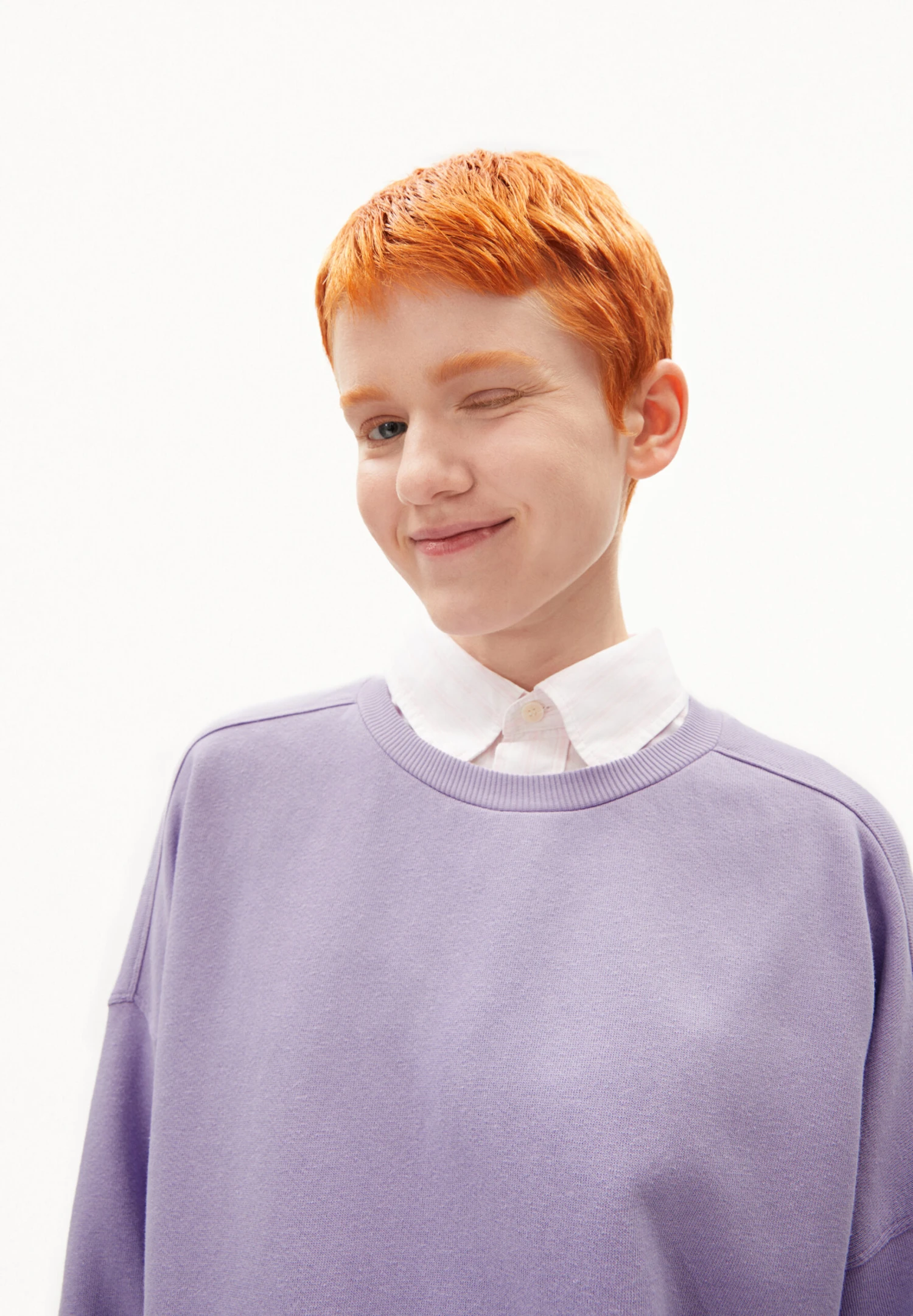 Armedangels Sweatshirt Loose Fit Made Of Organic Cotton Mix 4 Armedangels Sweatshirt Loose Fit Made Of Organic Cotton Mix - Image 2