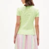 Armedangels Rib-T-Shirt Made Of Organic Cotton Mix -Armedangels kardaa light lime01 02