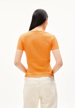 Armedangels Rib-T-Shirt Made Of Organic Cotton Mix