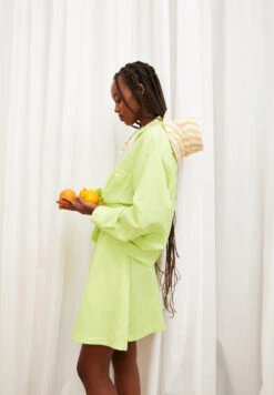 Armedangels Woven Skirt Regular Fit Made Of Linen-Mix -Armedangels kesiaa lino light lime 05