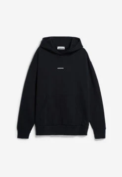 Armedangels Heavyweight Sweathoodie Relaxed Fit Made Of Organic Cotton Mix -Armedangels khaalo premium black01 10