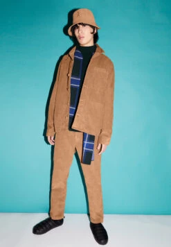 Armedangels Overshirt Regular Fit Made Of Organic Cotton Mix -Armedangels kordaan cedar wood01 05