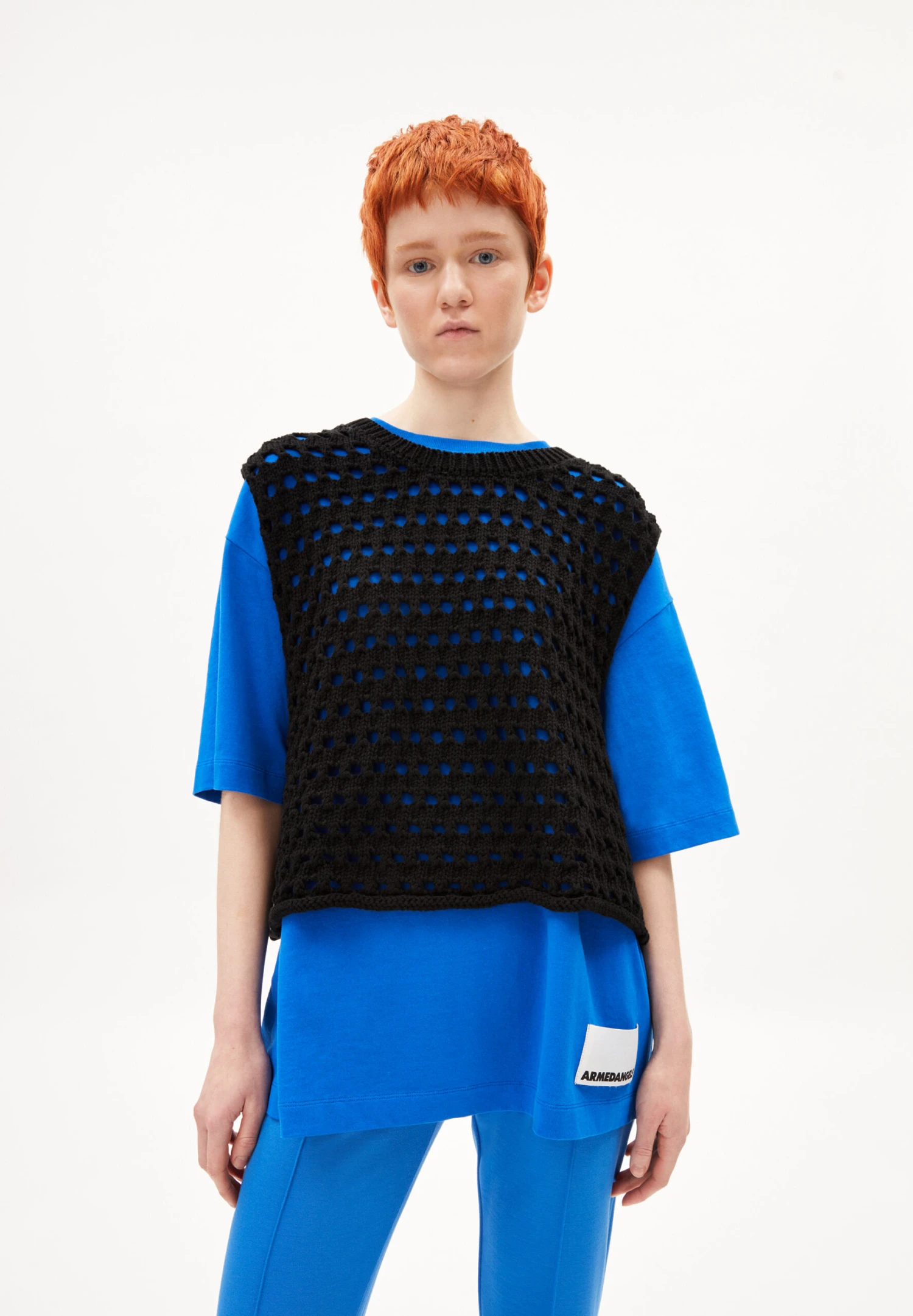 Armedangels Knit Vest Relaxed Fit Made Of Organic Cotton 8 Armedangels Knit Vest Relaxed Fit Made Of Organic Cotton - Image 6