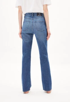 Armedangels High Waist Boot Cut Denim Made Of Organic Cotton Mix
